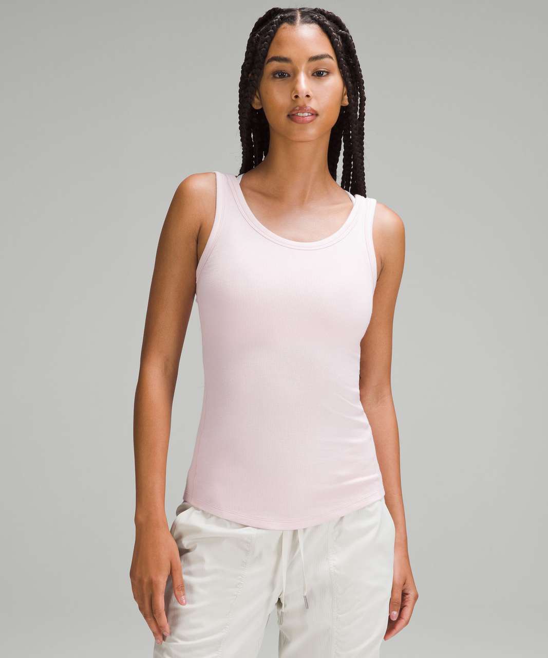 Lululemon Hold Tight Scoop Neck Tank Top - Flush Pink - lulu fanatics