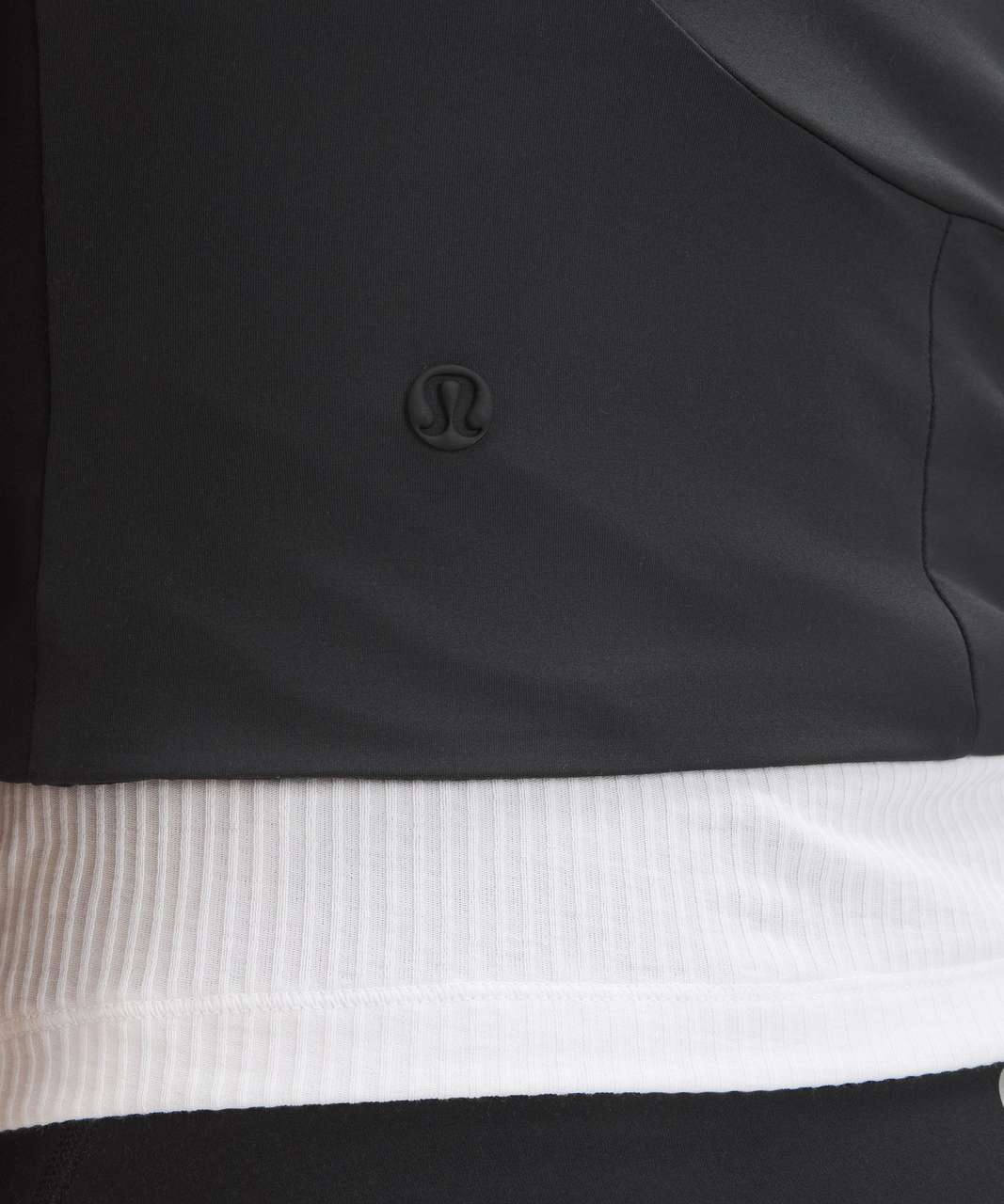 Lululemon Tight-Fit Lined Half-Zip Tank Top - Black - lulu Lululemon Tight-Fit Lined Half-Zip Tank Top - Black - lulu
