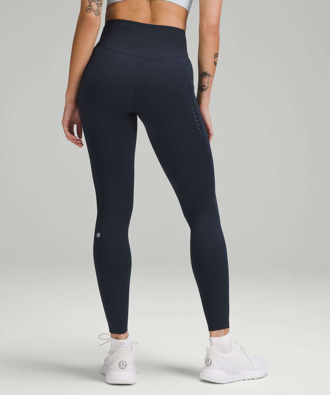 Lululemon Fast and Free High-Rise Tight 28 *Pockets - True Navy - lulu  fanatics