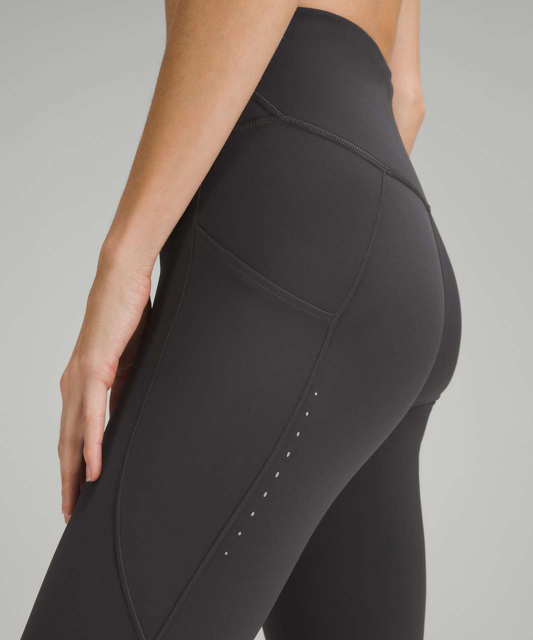 Lululemon Fast and Free High-Rise Tight 28" *Pockets - Graphite Grey