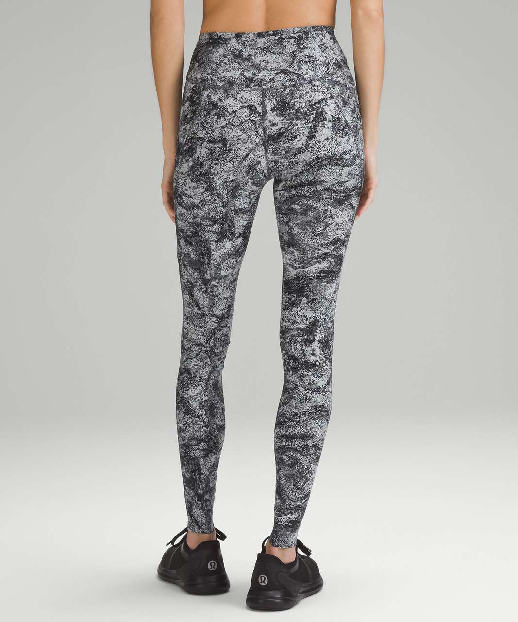 lululemon athletica, Pants & Jumpsuits, Lululemon Leggings Womens 2 Gray  Fast And Free High Rise Crop Sea Spray Alpine