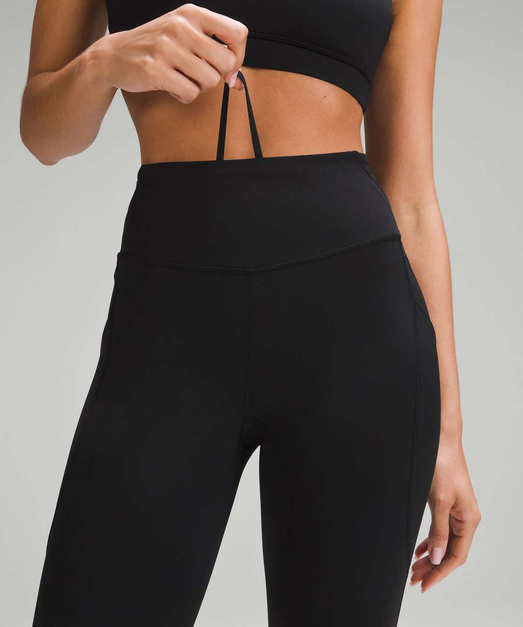 Lululemon Get in Line Super High-Rise Tight 28 - Black - lulu fanatics