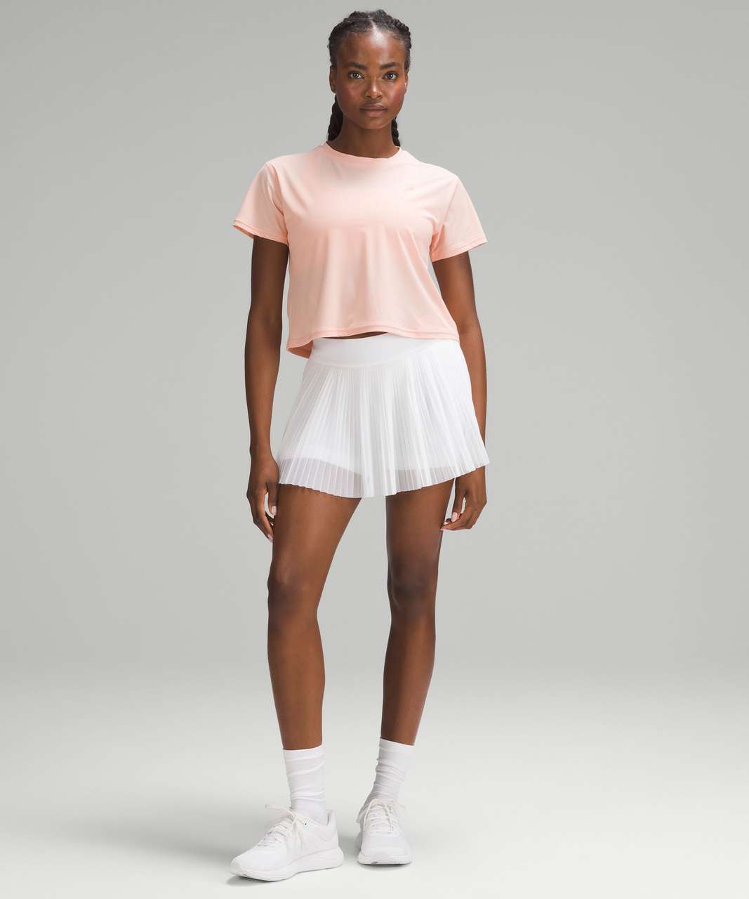 Lululemon Lightweight Tennis Crewneck T-Shirt - Melon Sorbet