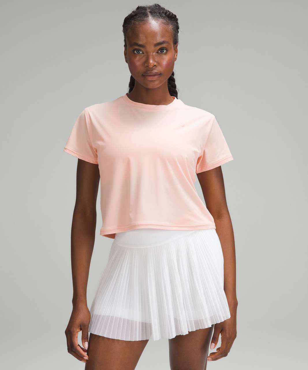 Lululemon Lightweight Tennis Crewneck T-Shirt - Melon Sorbet