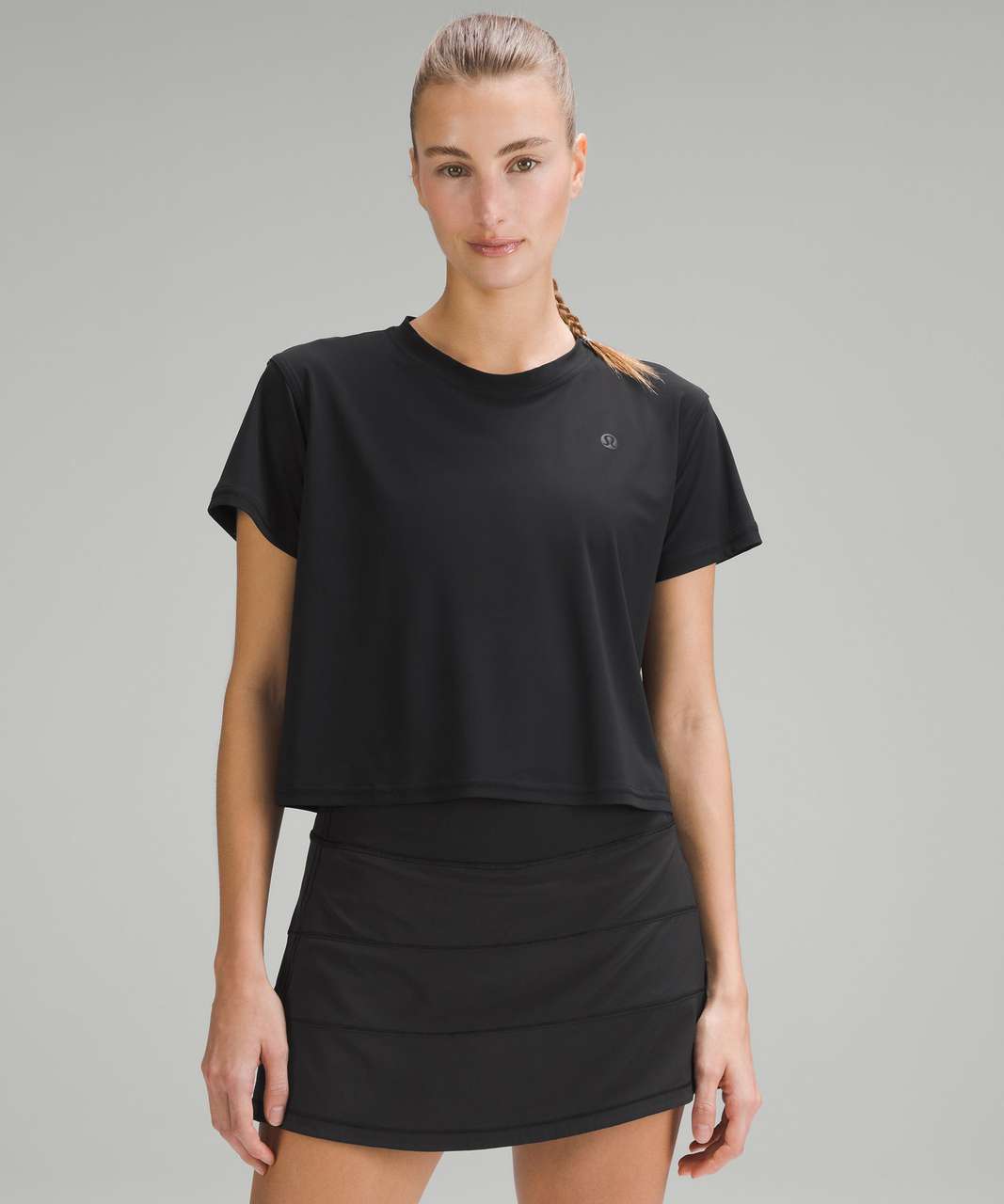 Lululemon Lightweight Tennis Crewneck T-Shirt - Black