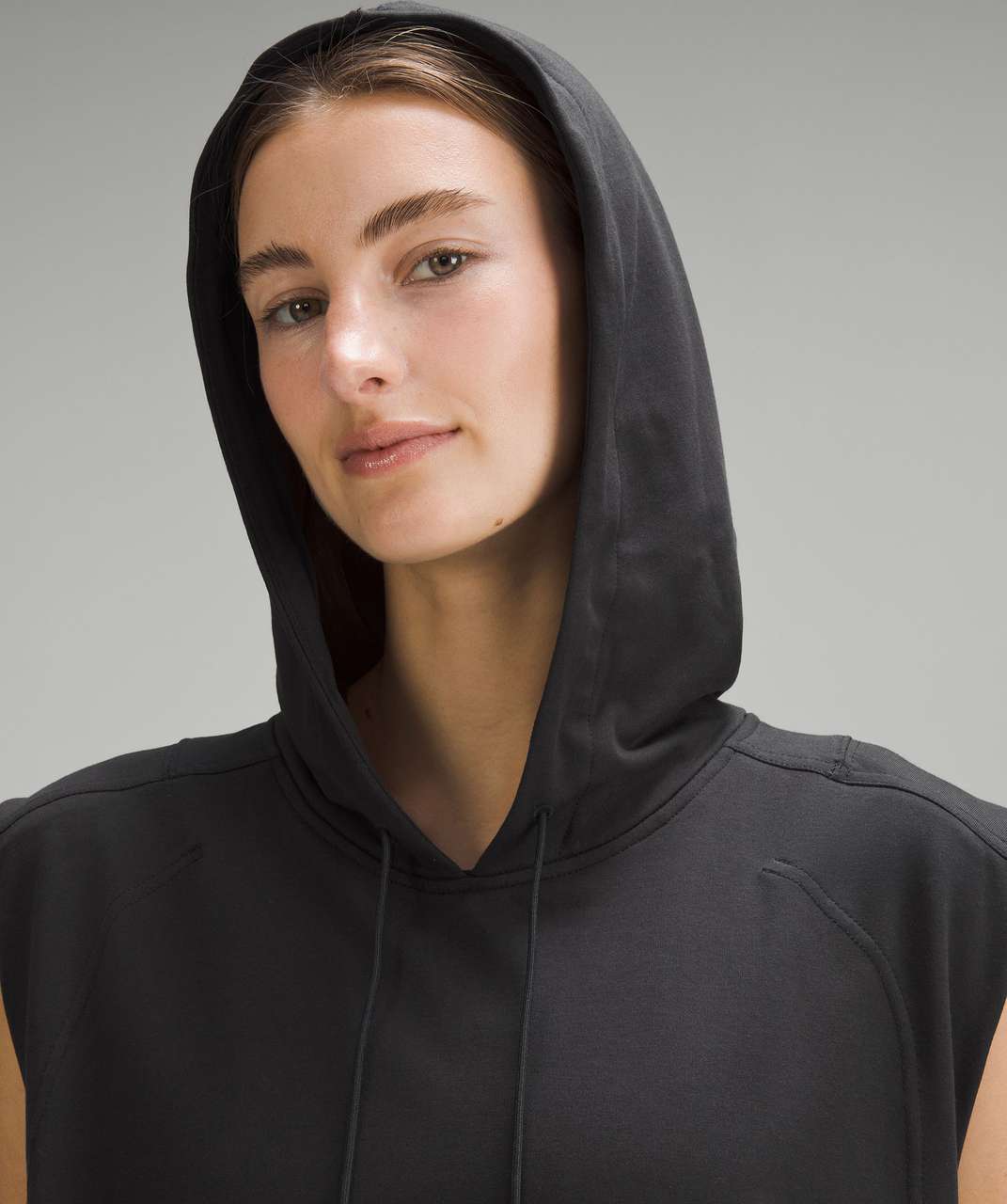 Lululemon French Terry Sleeveless Hoodie - Black