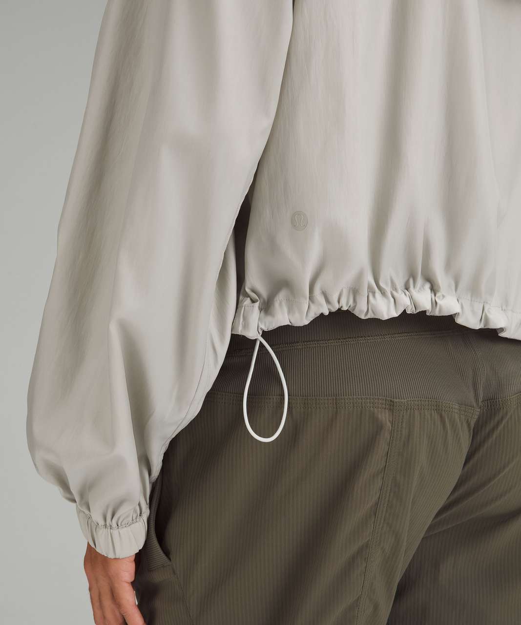 Lululemon Reversible Drape-Sleeve Jacket - Bone / Raw Linen