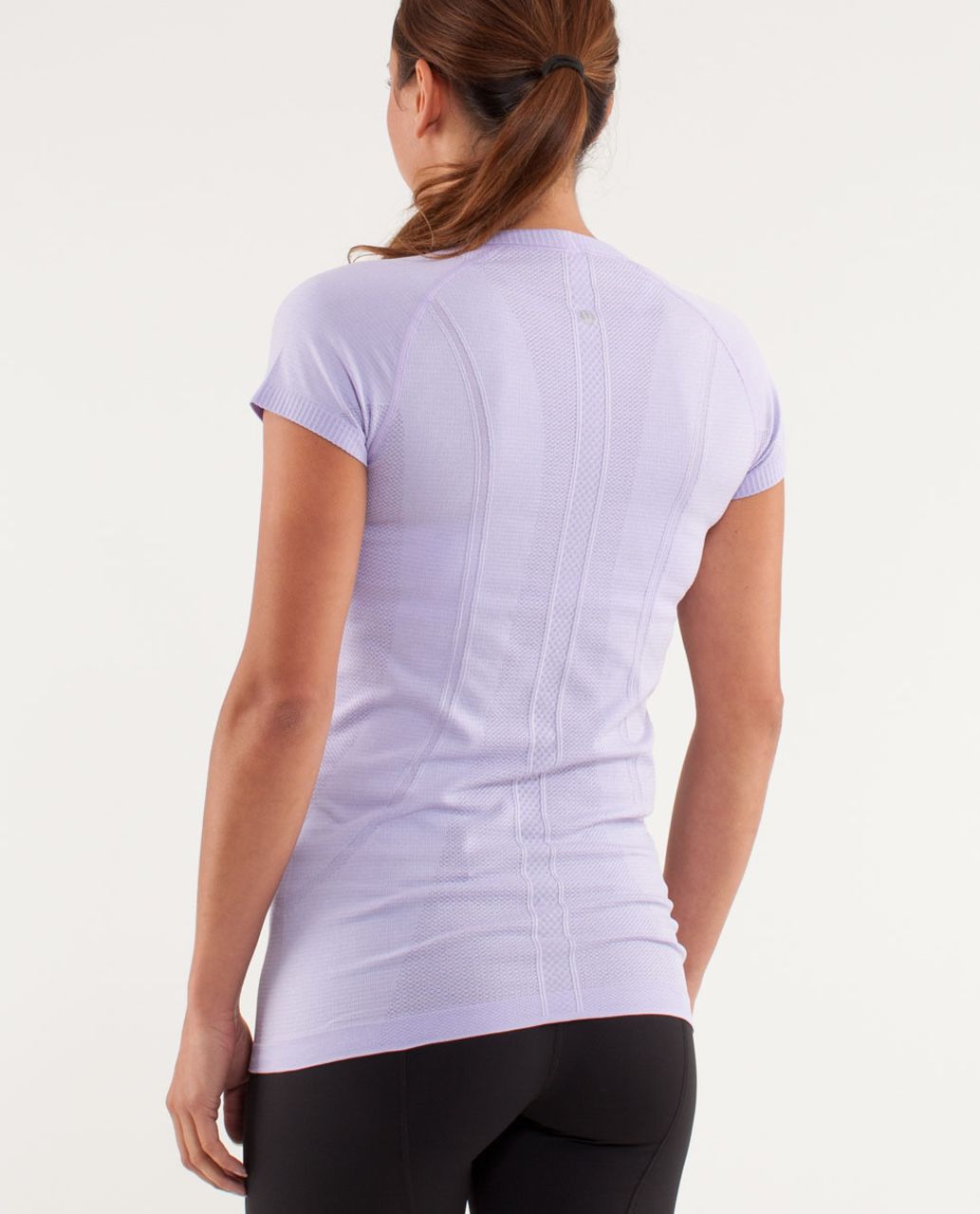 Lululemon Run:  Swiftly Tech Short Sleeve - Lilac