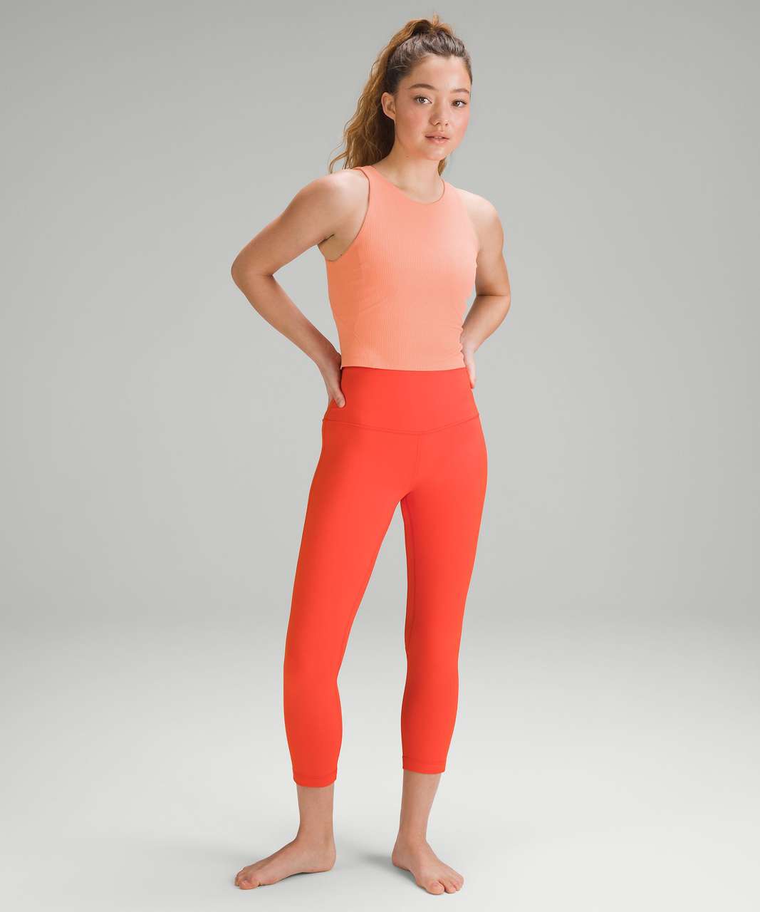 NWT Lululemon Align Tank size 4 rustic coral ☆AUTHENTIC☆ RARE