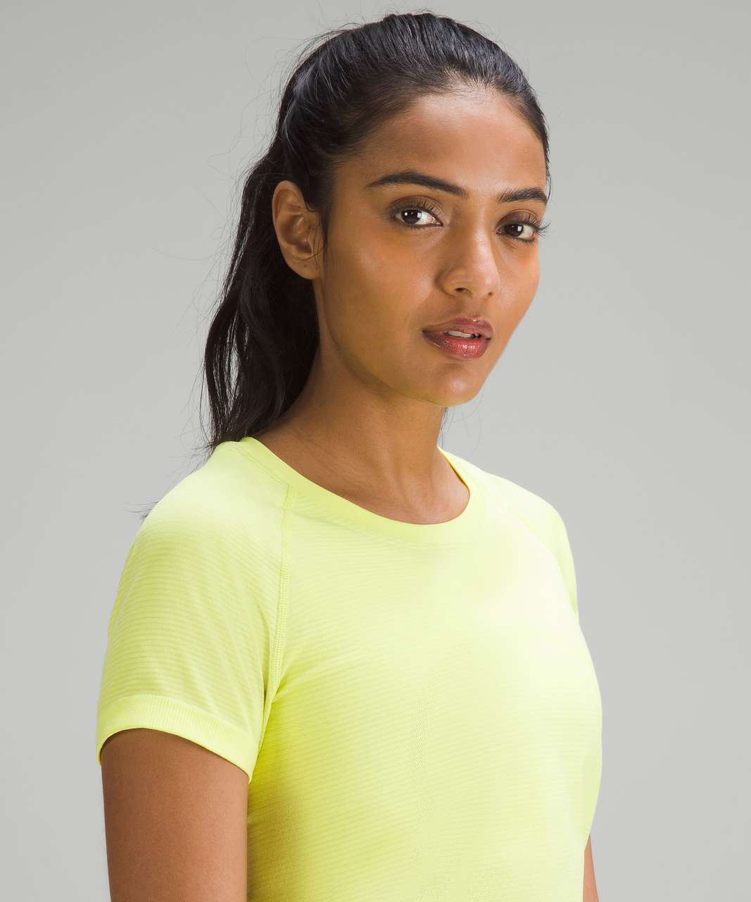 Lululemon Swiftly Tech Short Sleeve Shirt 2.0 *Race Length - Electric Lemon / Electric Lemon