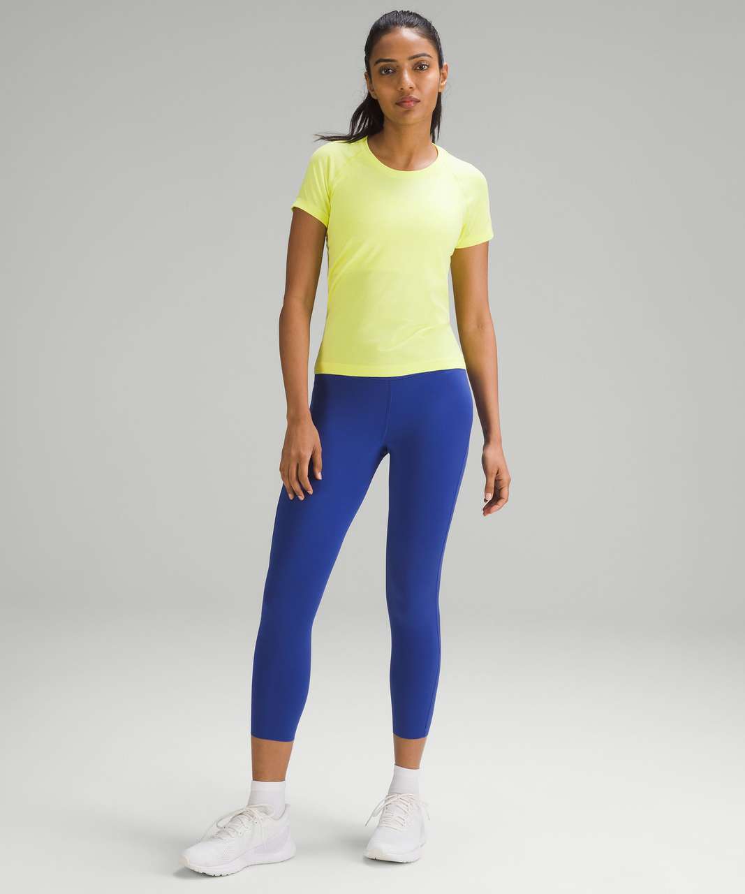 Lululemon Swiftly Tech Short Sleeve Shirt 2.0 *Race Length - Electric Lemon / Electric Lemon