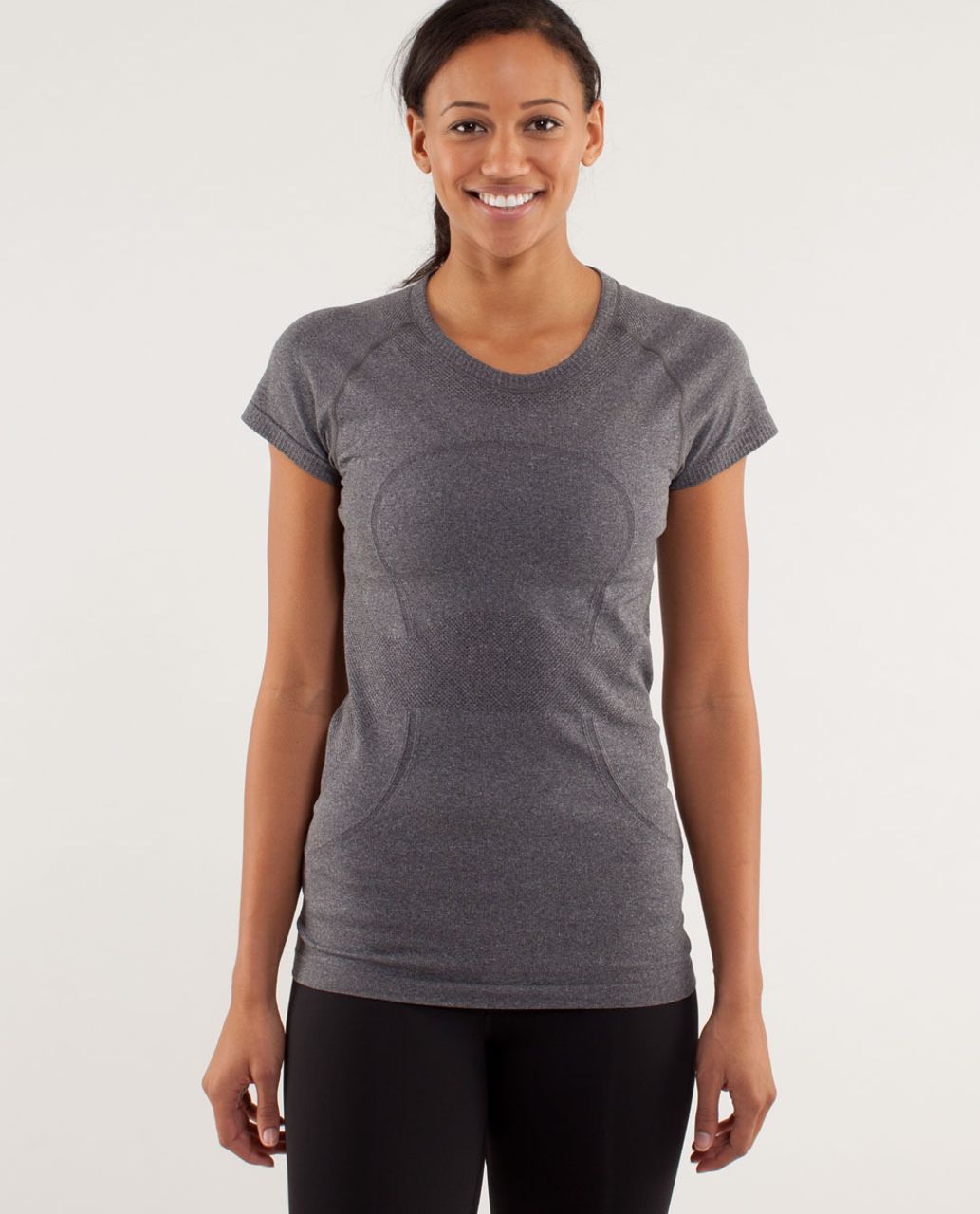 Lululemon Run:  Swiftly Tech Short Sleeve - Black