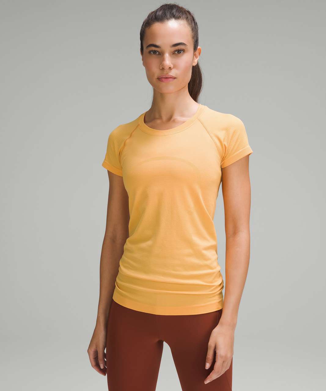 Lululemon Swiftly Tech Short-Sleeve Shirt 2.0 - Mango Dream / Mango Dream