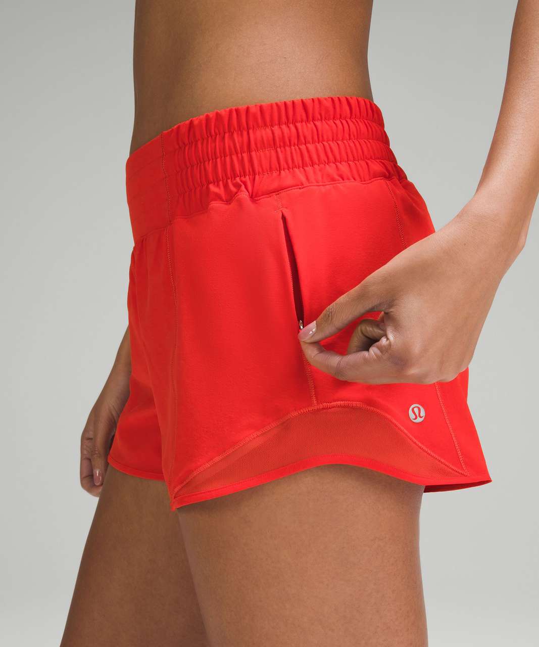 Lululemon Hotty Hot High-Rise Lined Short 2.5" - Hot Heat