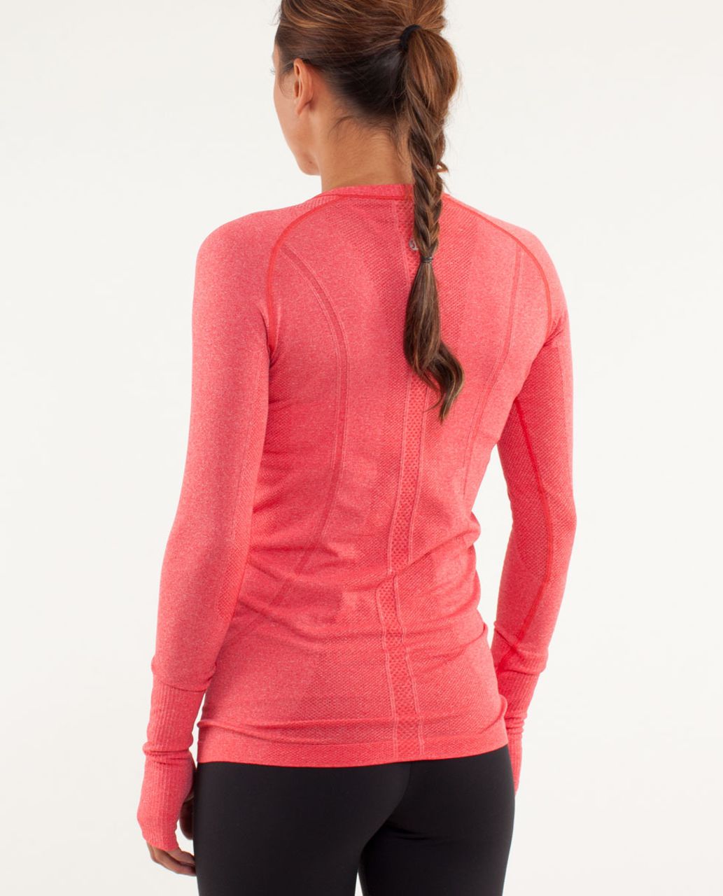 Lululemon Run:  Swiftly Tech Long Sleeve - Currant