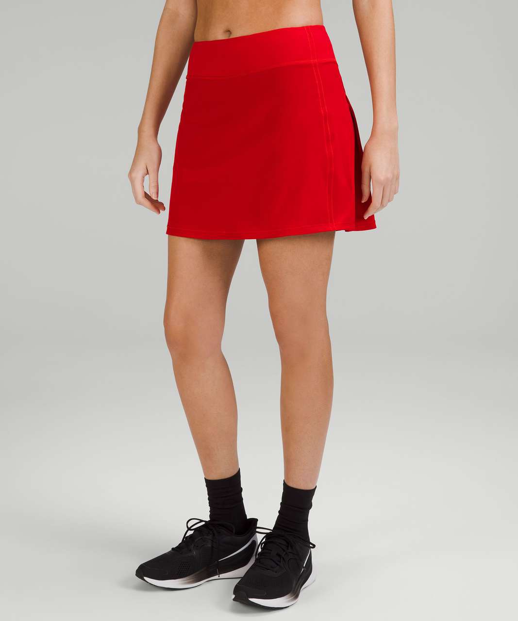 Lululemon Pace Rival Mid-Rise Skirt *Extra Long - Dark Red