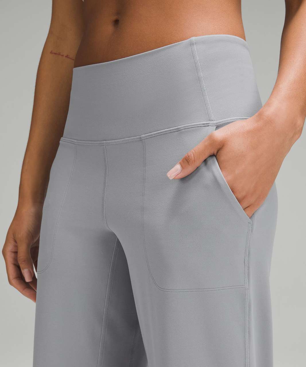 Lululemon Align High-Rise Wide-Leg Pant 31 - Rhino Grey - lulu fanatics