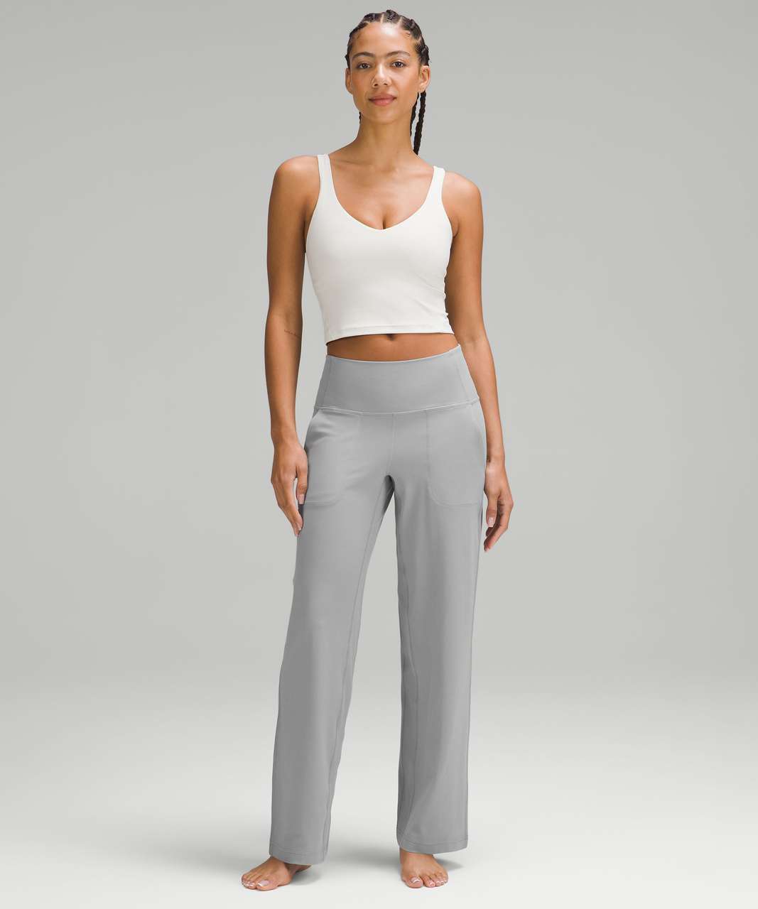 Lululemon Align High-Rise Wide-Leg Pant 31 - Rhino Grey - lulu fanatics