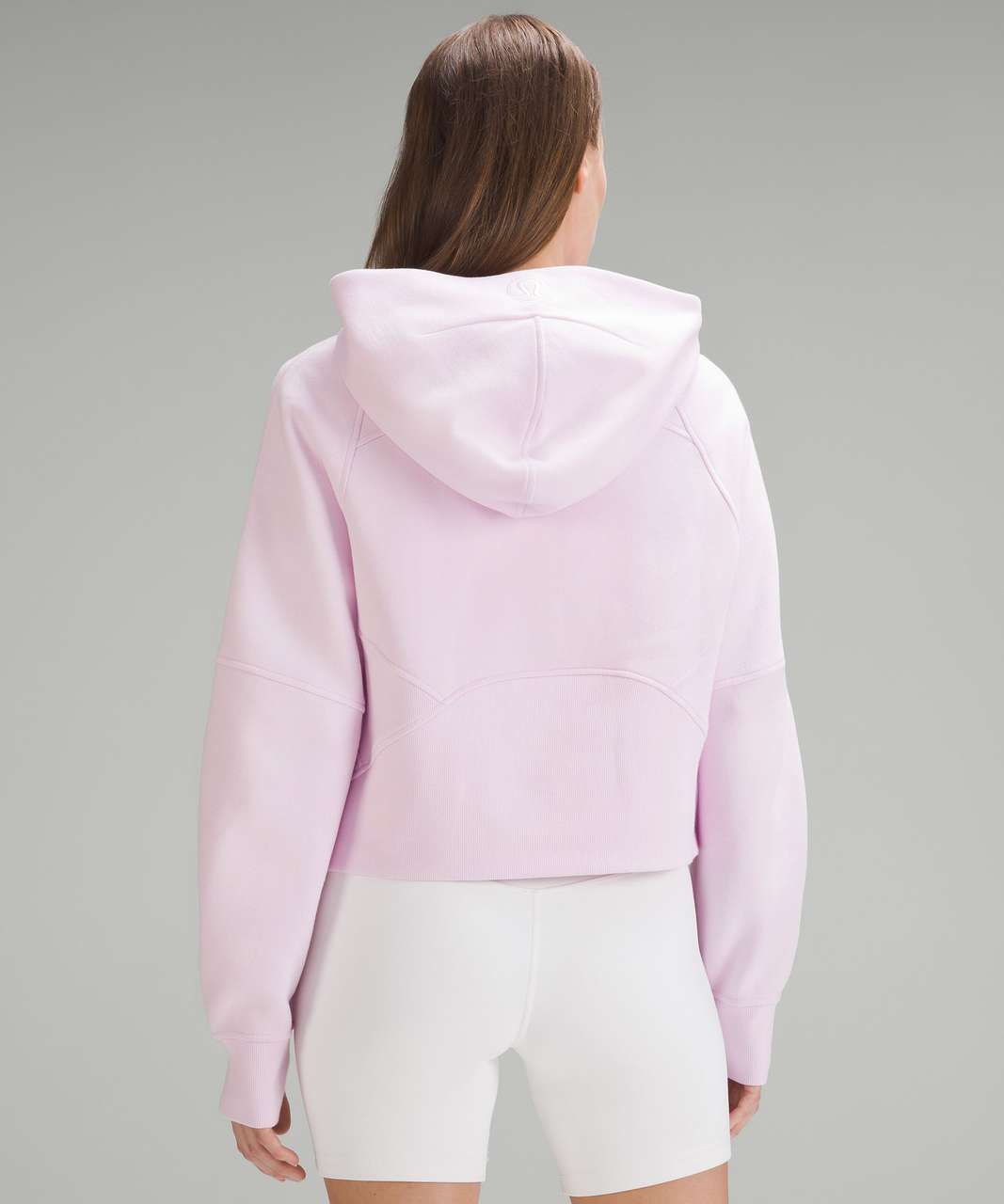 The new Scuba Oversized Half-Zip Hoodie in Heathered Pink Taupe. Definitely  looks darker than it did on the website.. 🧐🧐 : r/lululemon