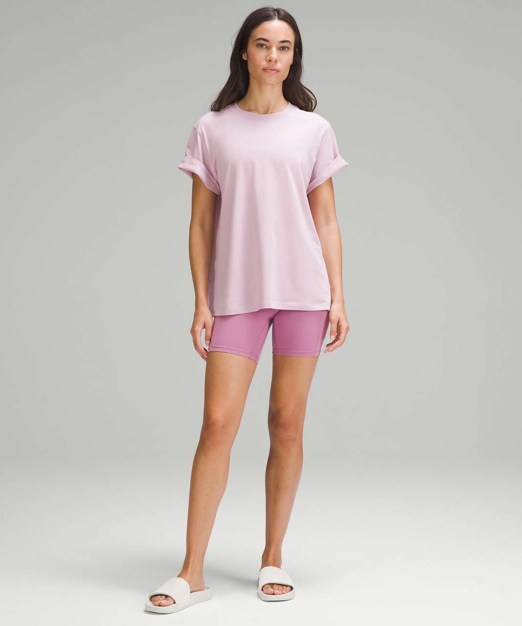 Lululemon All Yours Cotton T-Shirt - Pink Peony