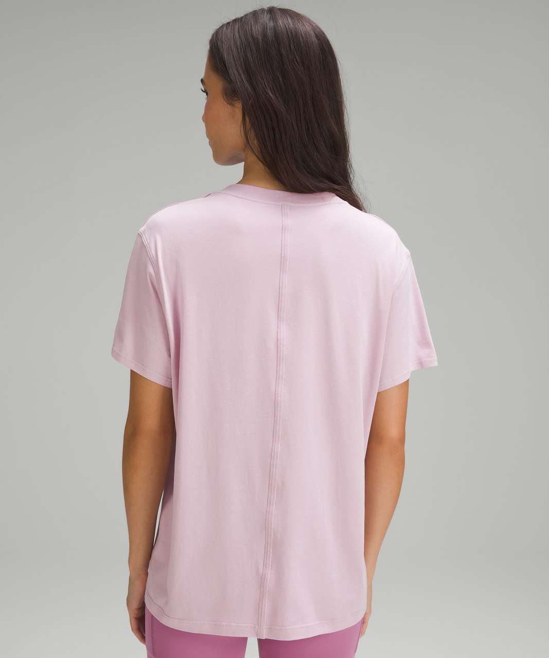 Lululemon All Yours Cotton T-Shirt - Pink Peony