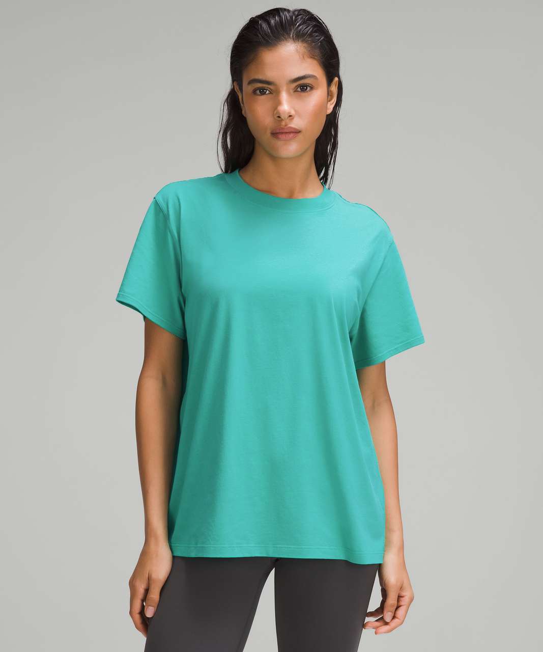 Lululemon All Yours Cotton T-Shirt - Kelly Green