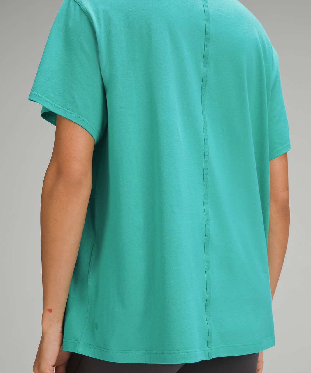 Lululemon All Yours Cotton T-Shirt - Kelly Green - lulu fanatics