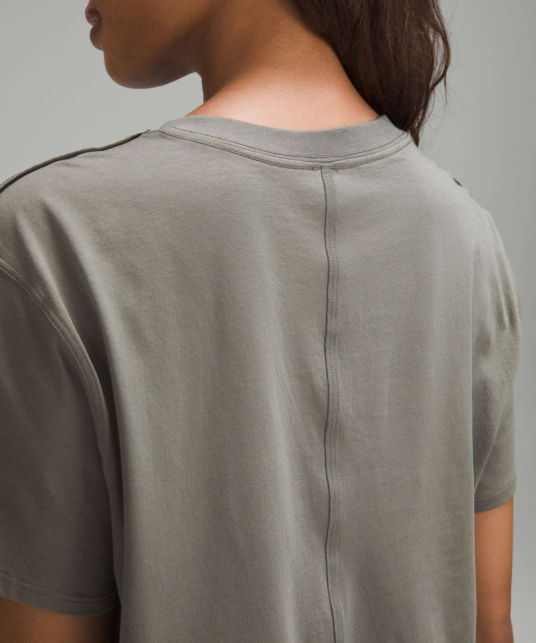 Lululemon All Yours Cotton T-Shirt - Grey Sage