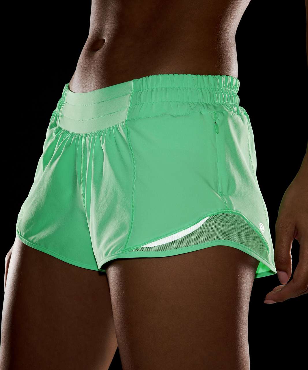 Lululemon Hotty Hot Low-Rise Lined Short 2.5 - Pistachio - lulu