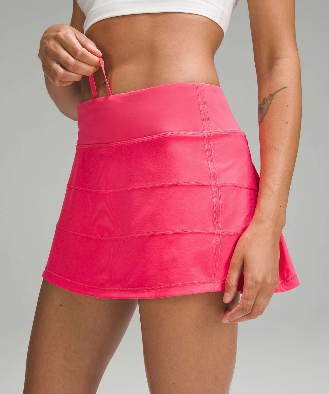 Lululemon Pace Rival Mid-Rise Skirt - Lip Gloss