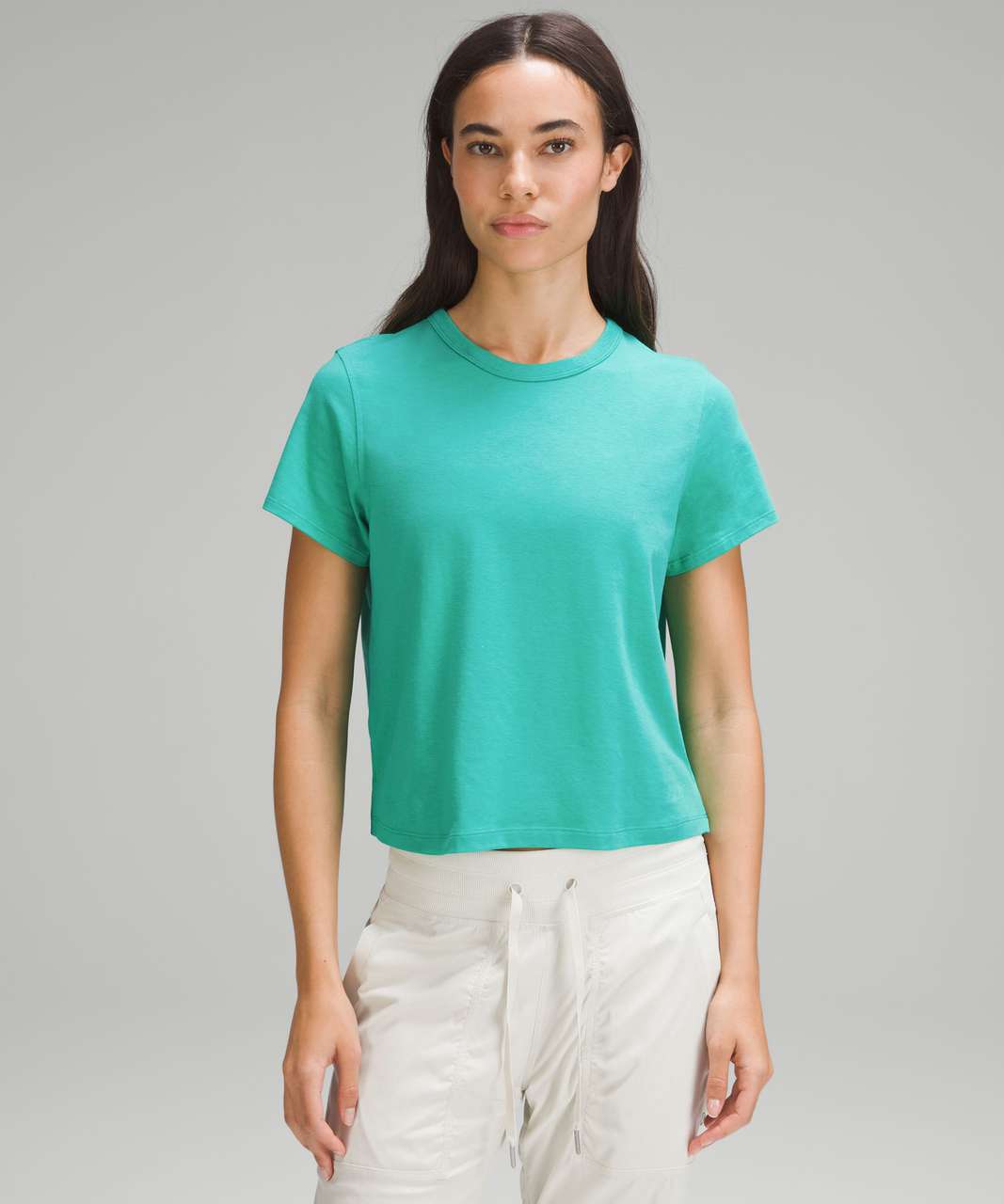 Lululemon Classic-Fit Cotton-Blend T-Shirt - Kelly Green