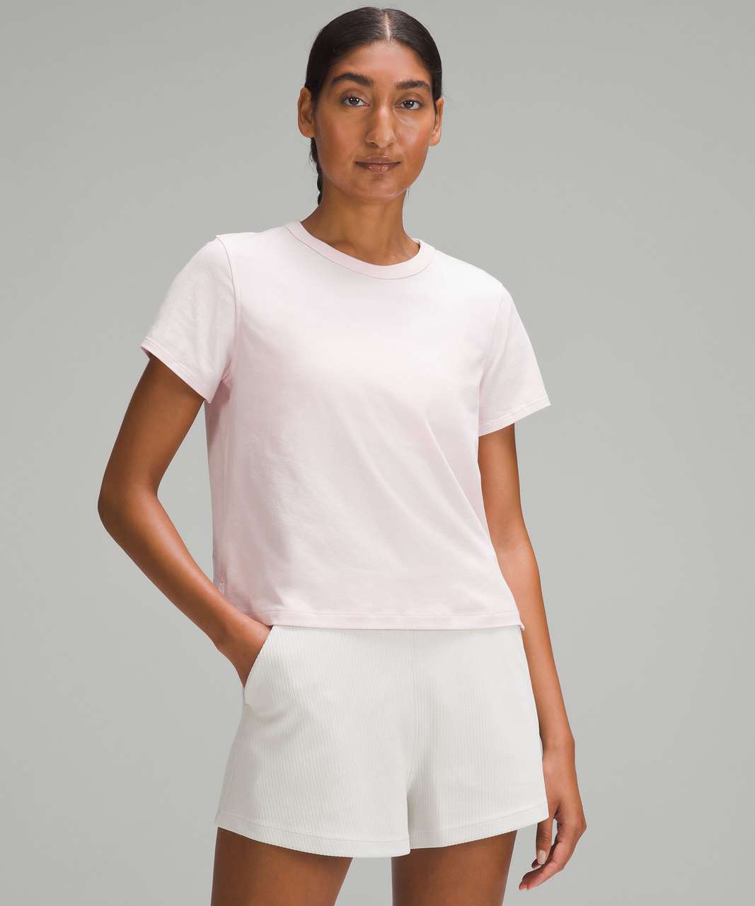 Lululemon Swiftly Tech Relaxed-Fit Polo Shirt - White / White - lulu  fanatics