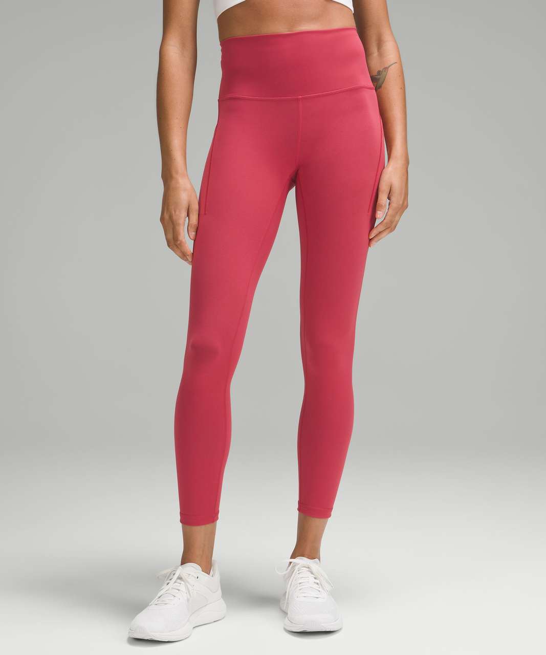 Wunder Train High-Rise Tight with Pockets 25, Twilight Rose