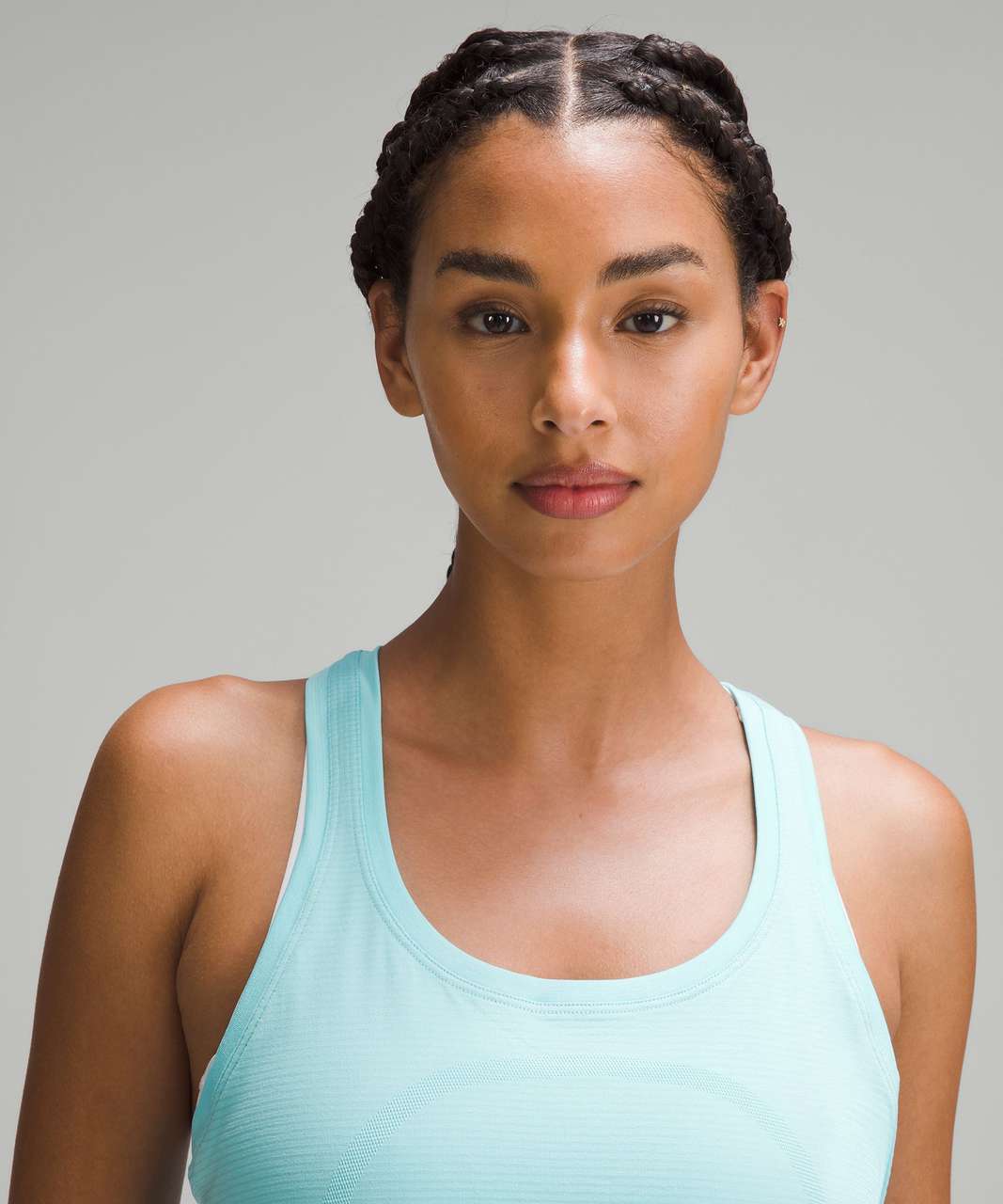 Lululemon Swiftly Tech Racerback Tank Top 2.0 *Race Length - Cyan Blue / Cyan Blue