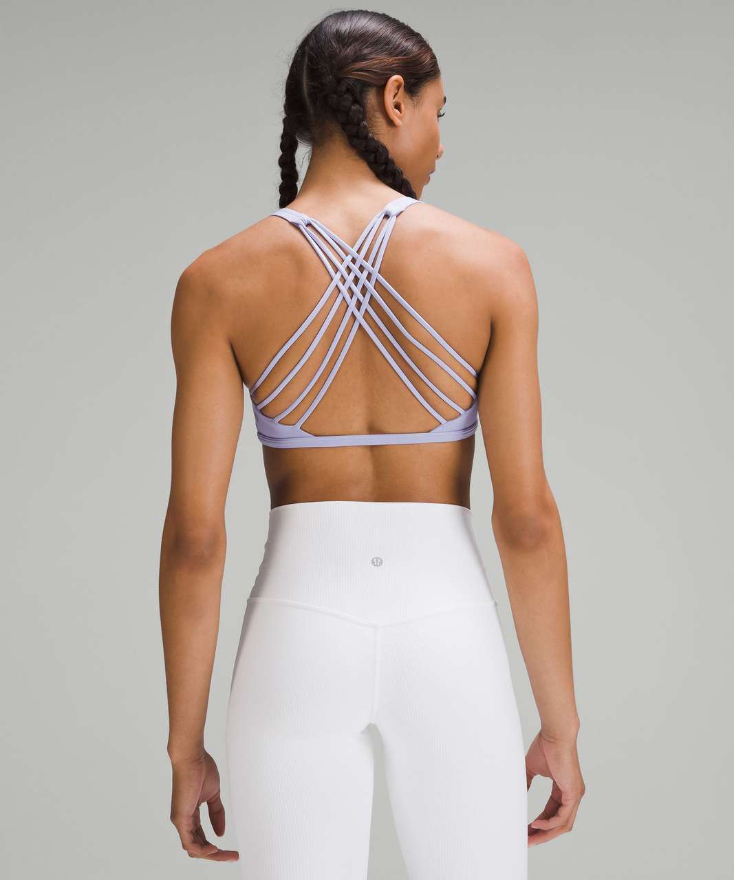 Lululemon Free To Be Bra (Wild) - Lilac Quartz - lulu fanatics