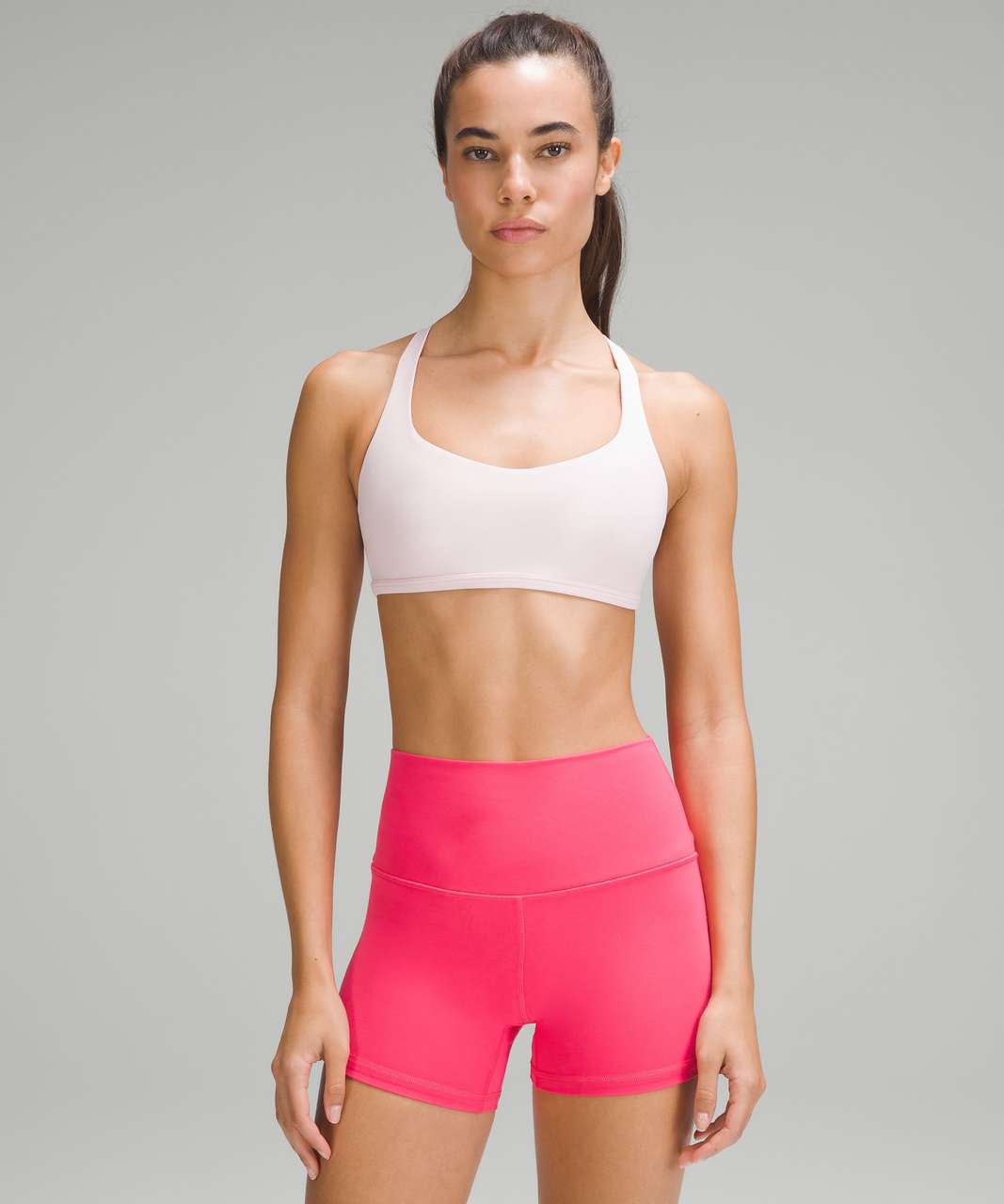 Lululemon Free to Be Bra - Wild *Light Support, A/B Cup - Flush Pink