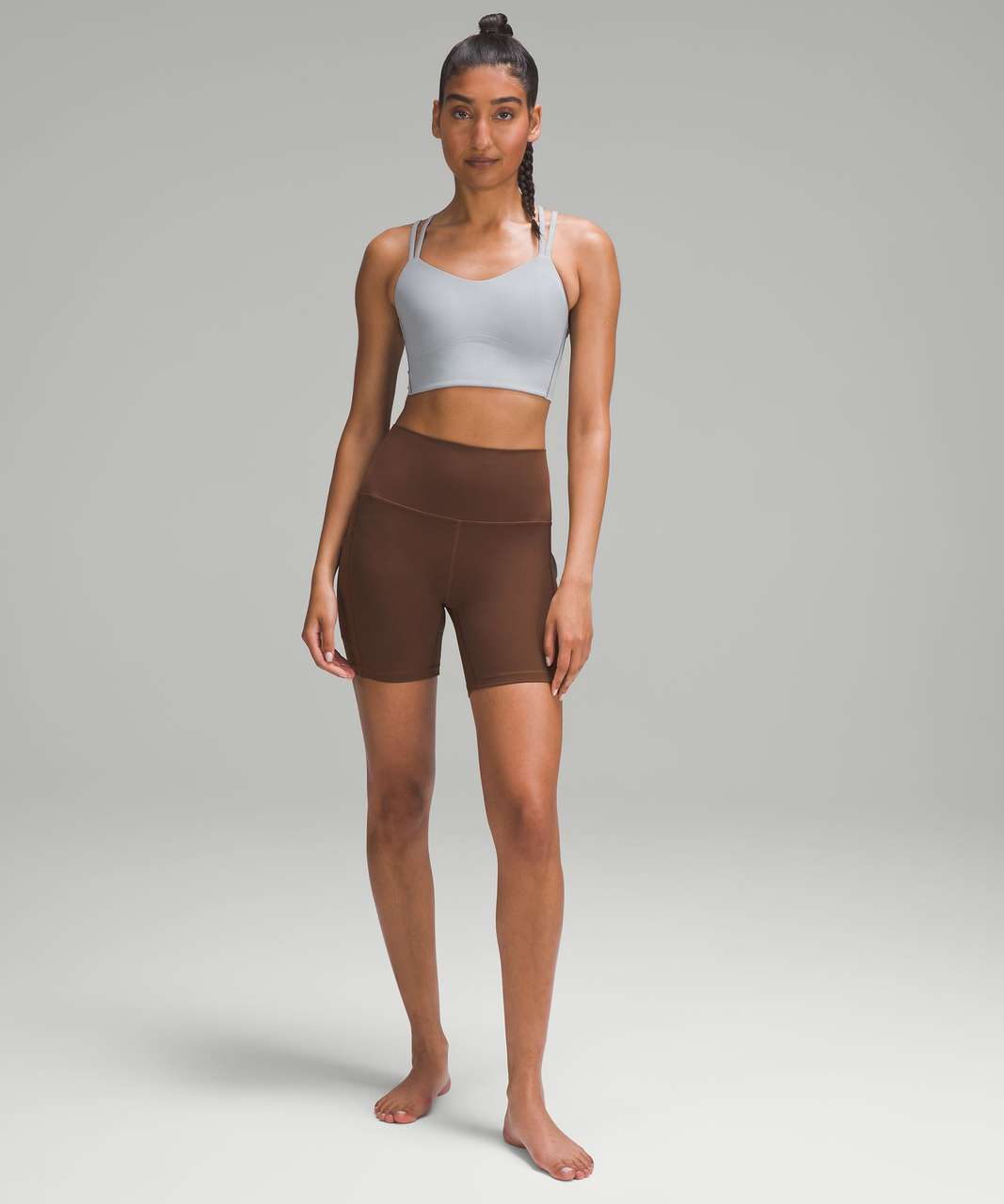 Lululemon Align High Rise Short with Pockets 8 - Spiced Chai - lulu  fanatics