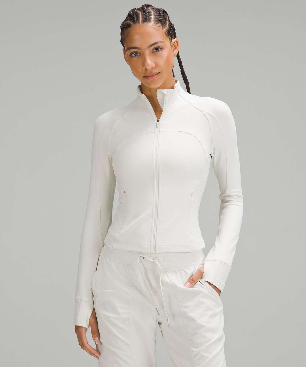 Lululemon Cropped Define Jacket *Nulu - Bone