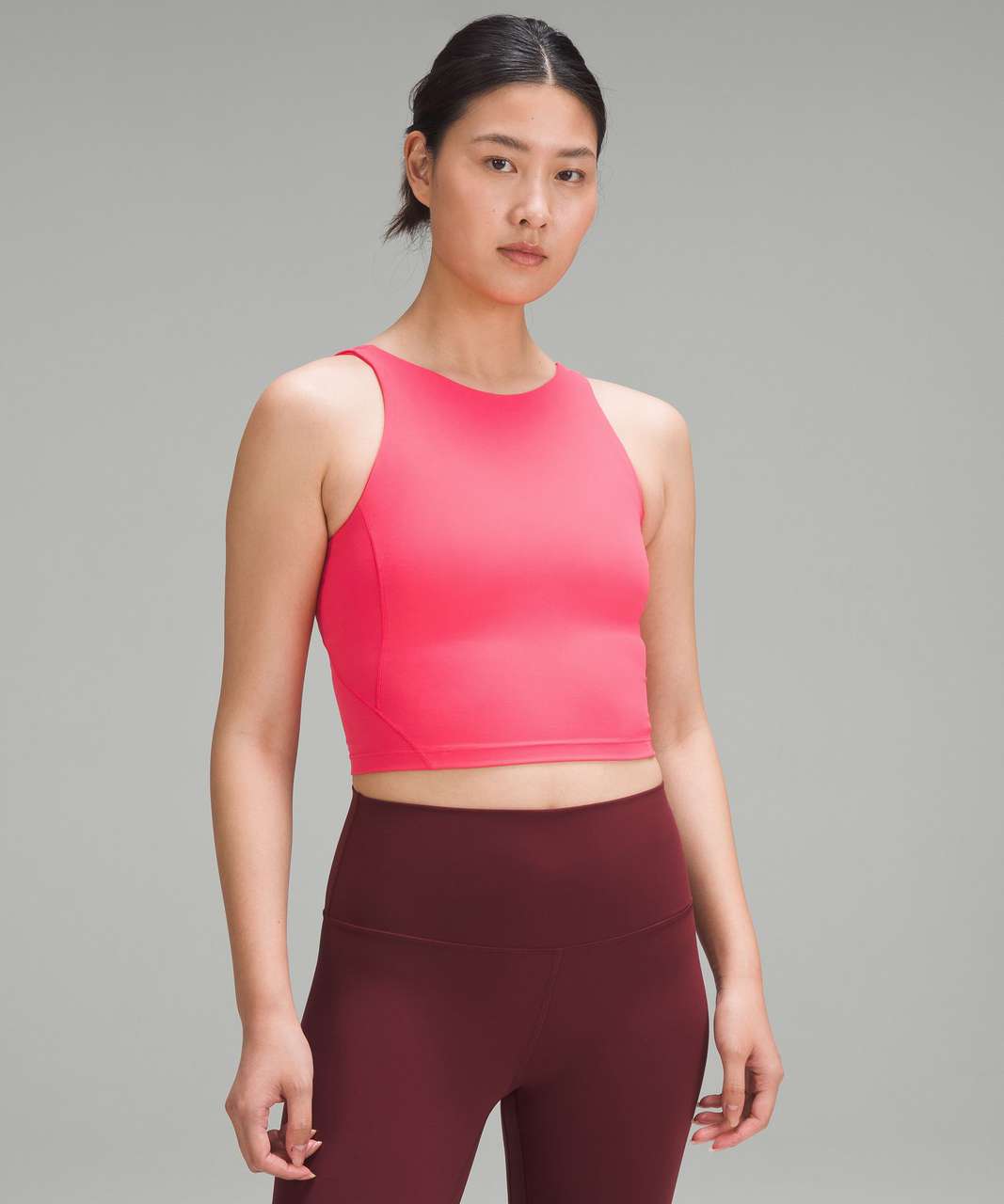 Lip gloss high neck align tank and the next outfit is what sonic pink  should have been…. : r/lululemon