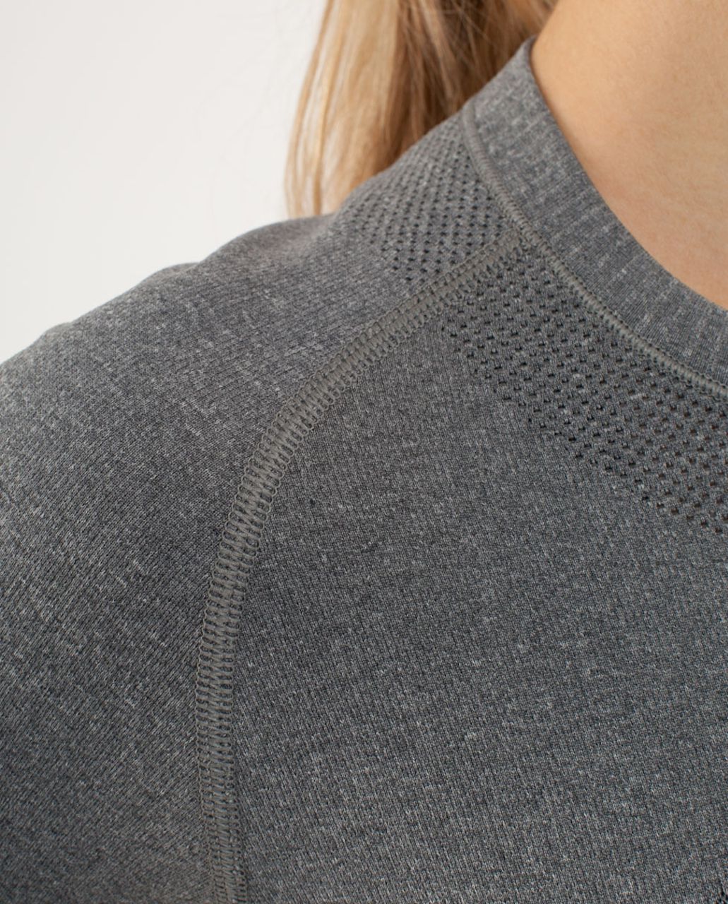 Lululemon Run:  Swiftly Tech Long Sleeve - Dark Classic Sport Grey