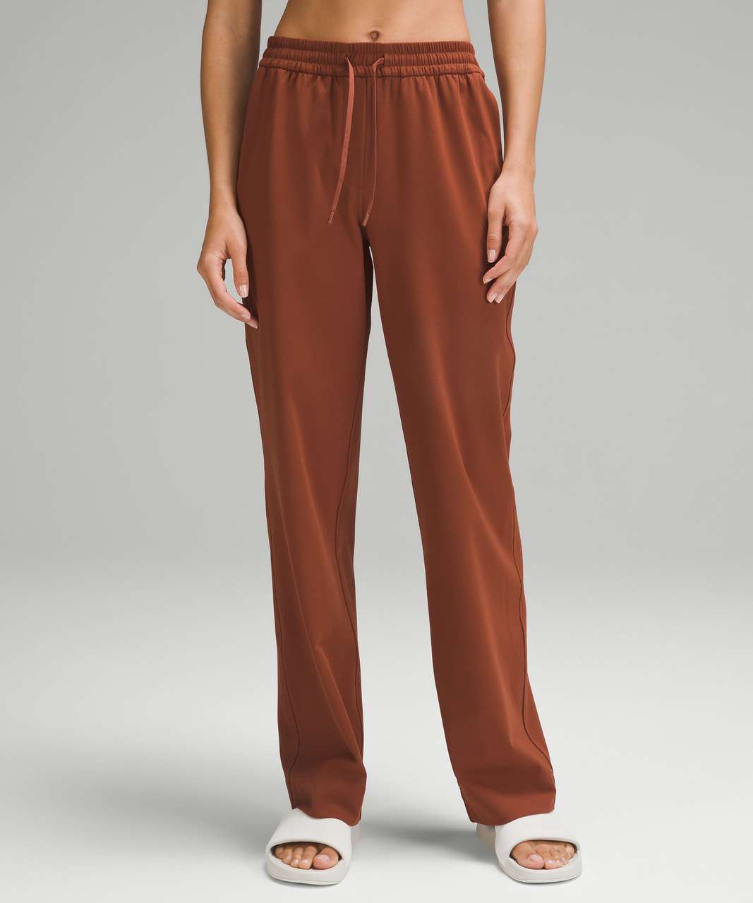 Lululemon Your True Trouser High Rise Pant - Carnation Red - lulu fanatics