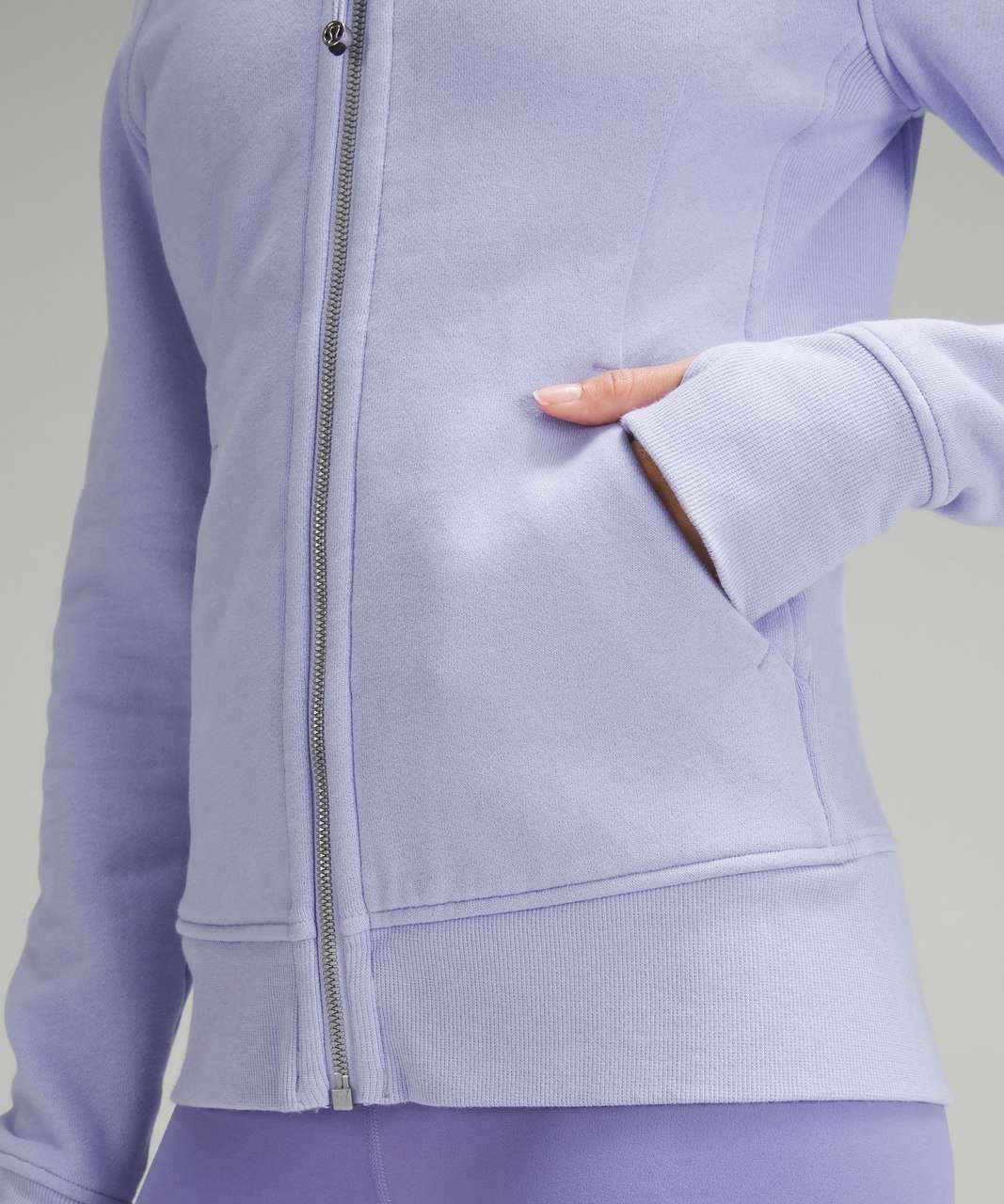 Lululemon Scuba Full-Zip Hoodie - Lilac Smoke