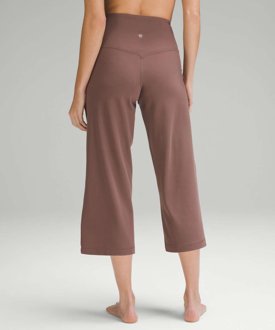 Lululemon Align High-Rise Wide-Leg Cropped Pant 23" - Dark Oxide