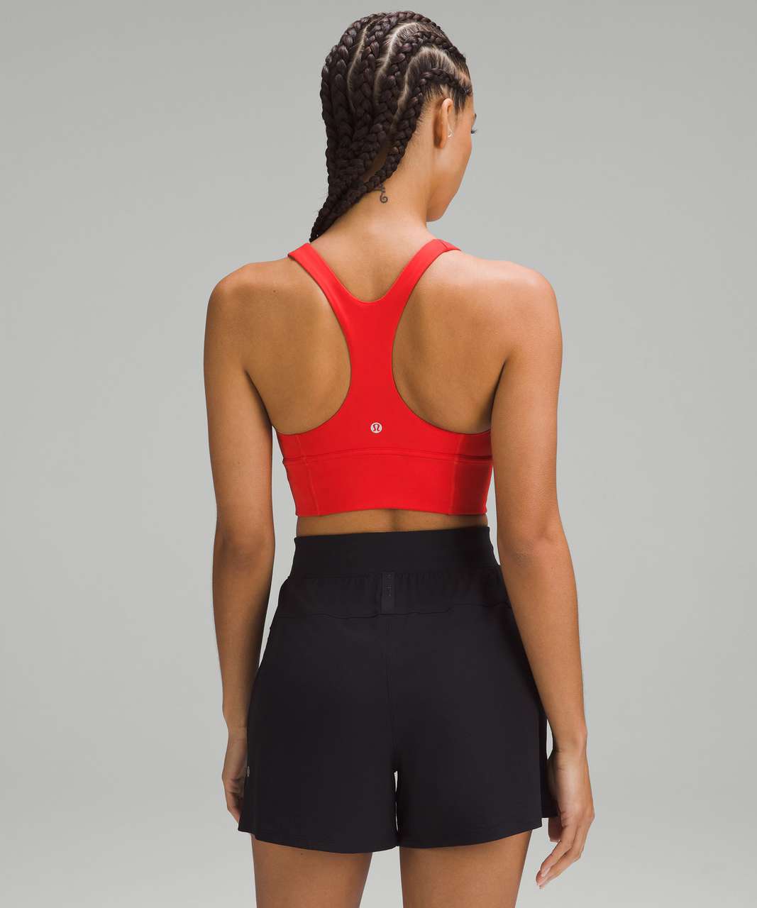 Lululemon Wunder Train Longline Bra *Medium Support, C/D Cup Red