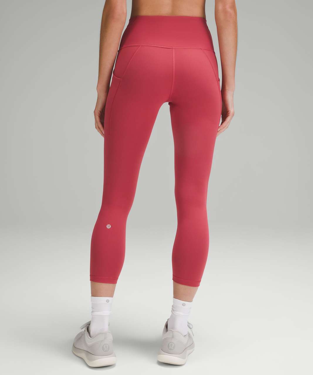 Lululemon Will Crop - Love Red - lulu fanatics