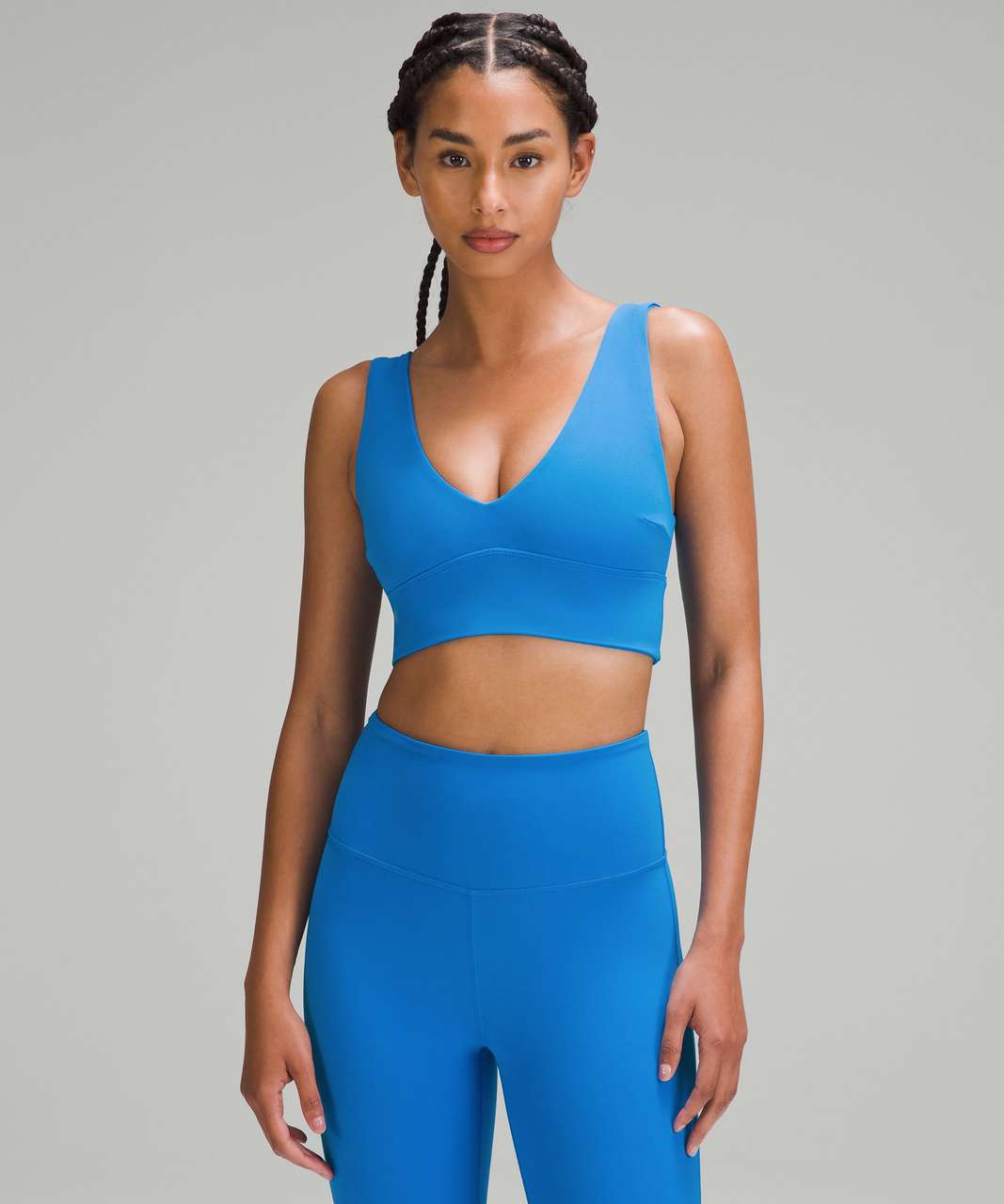 NWOT 8 Lululemon Sports Bra Women's Size 8 Align Sweetheart Light - Pitch  Blue