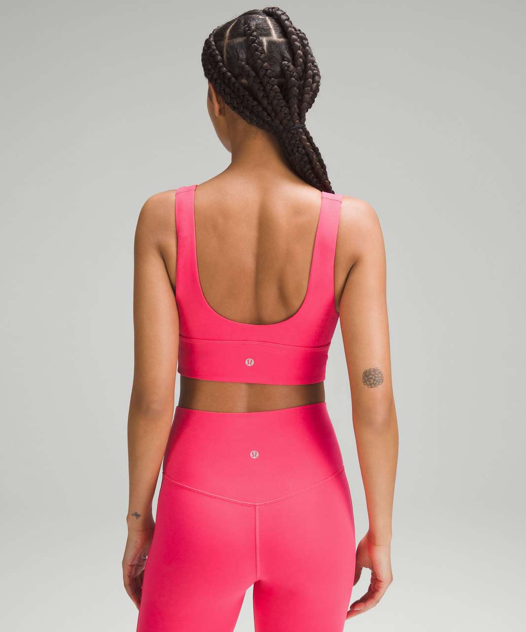 Lululemon Align V-Neck Bra *Light Support, C/D Cup - Twilight Rose