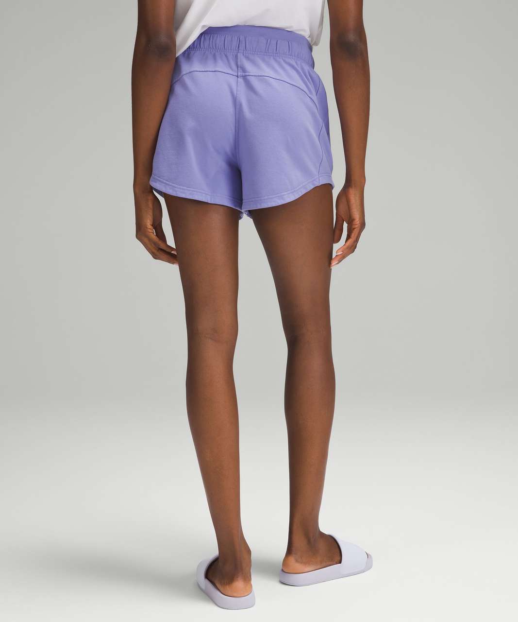 Lululemon Inner Glow High-Rise Short 3" - Dark Lavender