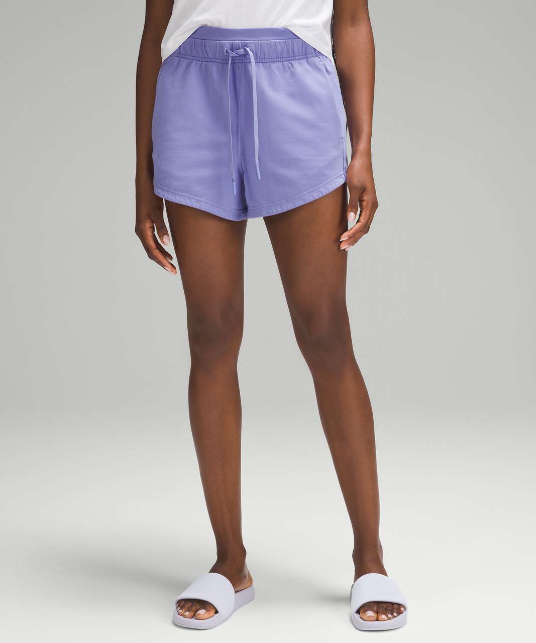 Lululemon Inner Glow High-Rise Short 3" - Dark Lavender