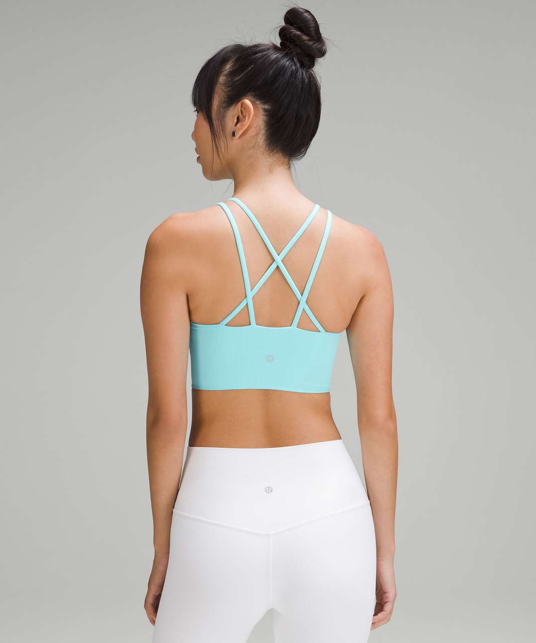 Lululemon + Like a Cloud High-Neck Longline Bra Light Support, B/C